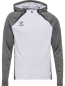 Preview: Kinder Hummel Lead 2.0 Kapuzen Trainingsjacke - White/Steel gray